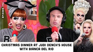 Christmas Dinner at Judi Denchs House with Bianca Del Rio and Katya  The Bald and the Beautiful [upl. by Tori199]