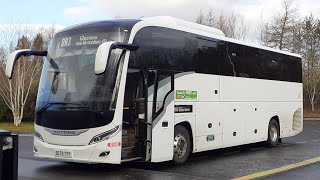 093 McGills Scotland West Flixbus Yutong GT12 0500 SG73 TYY [upl. by Jerrilee]