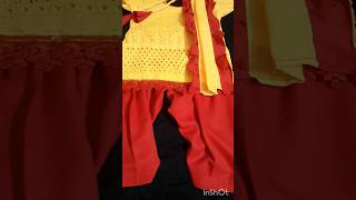 1 year baby saloyer kamiz stitching viewers fashion song [upl. by Yesdnyl]