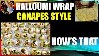 HALLOUMI WRAP RECIPE  HALLOUMI CANAPECI RECIPES  HALLOUMI SANDWICH [upl. by Yud178]