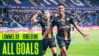 Lommel SK  Jong Genk  Alle doelpunten [upl. by Haymes]