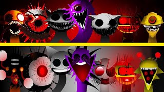 Phase 5 VS Phase 6 in Incredibox Sprunki Mix [upl. by Aiselad179]