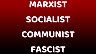 Marxism Socialism Communism and Fascism Explained [upl. by Ubald77]