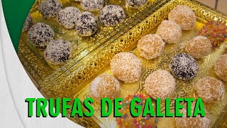 RECETA Trufas de Galleta de Vainilla y Trufas de Galleta de Oreo  con 2 ingredientes [upl. by Aldredge221]