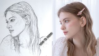 Using the Loomis method Draw to Beautiful Faces [upl. by Fulbert]