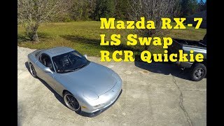 Mazda RX 7 FD LS Swap RCR Quickie [upl. by Schreiber371]