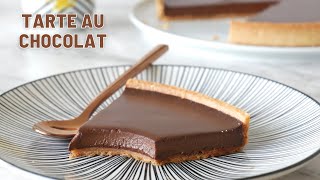 La TARTE au CHOCOLAT  Recette Facile et Ultra Fondante [upl. by Dnamra12]