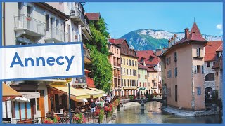 Annecy the most beautiful town in France [upl. by Yenolem]