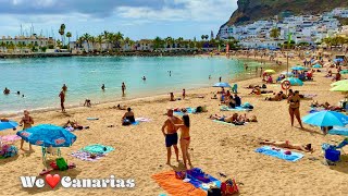 Gran Canaria Puerto de Mogan Beach Harbor City  We❤️Canarias [upl. by Vilberg]