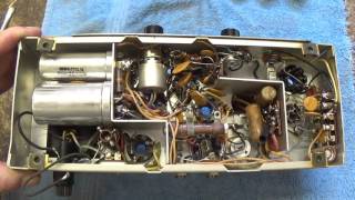 Bell amp Howell Filmosound 385 Amp Conversion for Guitar Use Part 1 [upl. by Eiltan]