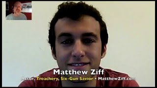 Muggle Quidditch not enough for Six Gun Savior actor Matthew Ziff INTERVIEW [upl. by Silloc84]