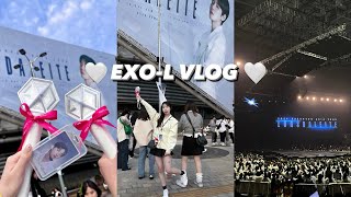 엑소엘 브이로그 백현 콘서트 Lonsdaleite 올콘 VLOG  티켓팅부터 올콘 뛰기까지  덕질로그 • 멜론티켓 • 선예매 • 에이셉피자 • 카몽 • KSPO DOME [upl. by Nnylsia]