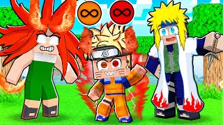 Whos Your Family FILHO do MINATO e KUSHINA despertou o SHARINGAN LARANJA 𝗡𝗢 Minecraft  Naruto [upl. by Ahilam]