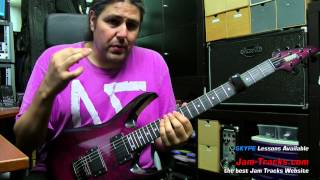 Michael Romeo Symphony X Ultra Fast Tapping Lick Part1  Lick of the Week 137 [upl. by Mcconaghy]