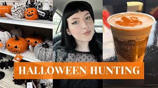 Spooky Vlog  gothic coffee shop Joann amp At Home Halloween hunting 2024 [upl. by Elison]