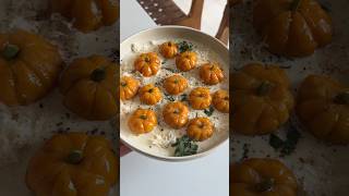 this pumpkin gnocchi is too cute to eat shorts [upl. by Annoek]