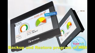 Backup Upload and Restore Download HMI WeinView Full [upl. by Nirrak]