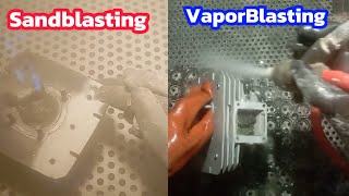 Sandblasting dan Vapor Blasting [upl. by Bandeen]