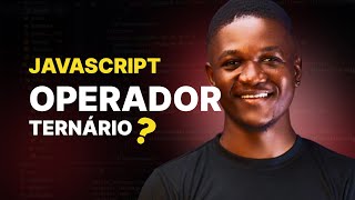 Como usar o operador ternário no javascript [upl. by Belmonte]