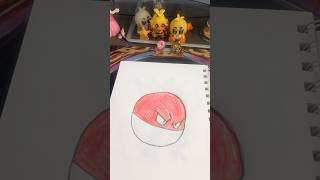 Voltorb drawing from Pokémon [upl. by Airdna785]