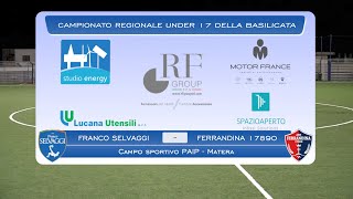 U17 Highlights Franco Selvaggi  Ferrandina 17890 [upl. by Nanreh52]