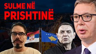 Sulme në qendër të Prishtinës trondit politikani serb Fati që pret Vuçiqin  Kosova Today [upl. by Eedyah]