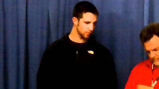 Giants  Madison Bumgarner autograph signing at Tristar SF show on 5212011 [upl. by Naeruat4]