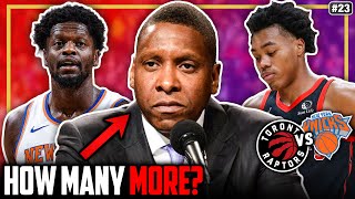 The Raptors Are A DISASTER  Raptors Vs Knicks Post Game Show [upl. by Annoirb]