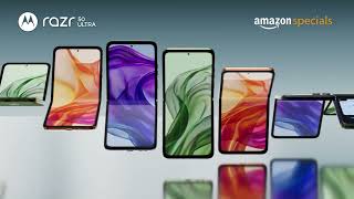 MotorolaRazr50Ultra  4” 165Hz External Display  At ₹5000mo  Know more on AmazonInOfficial [upl. by Evangelist]