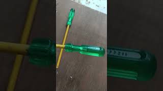 Taparia ka screwdriver ekadam kharab quality bekar quality Kabhi Koi Na lena [upl. by Anaehs]