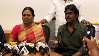 Premalatha Vijayakanth Speech at Lubber Pandhu Movie  ubber Pandhu Trailer  Shanmugapandian [upl. by Marybelle]