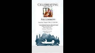 Ray Lemmons Memorial Service [upl. by Yelrihs]