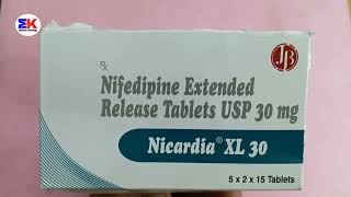 Nicardia XL 30 Tablet  Nifedipine 30mg Tablet  Nicardia XL 30mg Tablet Uses Benefits Dosage Review [upl. by Mendoza]