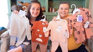 PREGNANT SISTERS DO A BABY HAUL [upl. by Piderit]