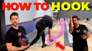 How To HOOK A Bowling Ball For Beginners [upl. by Colston]