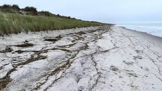 Der Strand von Wustrow nach der Sturmflut  21Oktober 2023 gegen 1130 Uhr [upl. by Vudimir]