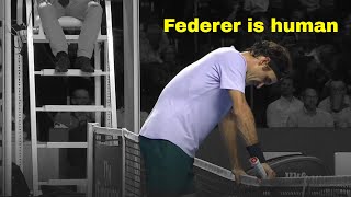 6 Minutes of Roger Federer Showing He is Human [upl. by Moor]