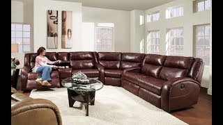 Leather Reclining Sectional Sofa [upl. by Eedrahc]