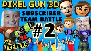 Lets Play Pixel Gun w MORE Teevers Part 2 FGTEEV Subscriber Team Battles w Mike amp Dad Face Cam [upl. by Carleton]