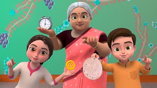 Mummy Ki Roti Gol Gol Rhyme  Mamy More Hindi Rhymes for Children  FunForKidsTV [upl. by Rizan278]