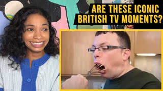 Watching quotIconicquot BRITISH TV Moments  Unintended comedy  reaction [upl. by Dukey662]