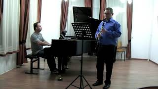 Michele Mangani  Romanza Ferenc Mile  clarinet Dániel Rigó  piano [upl. by Cyril]