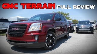 2017 GMC Terrain Full Review  SL SLE1 SLE2 SLT Nightfall amp Denali [upl. by Kermie843]