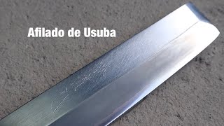 Afilado de Usuba [upl. by Perry]