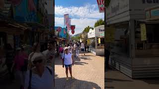 Dürkheimer Wurstmarkt am Mittag bei 30° C [upl. by Bartolome781]