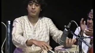 Ustad Zakir Hussain  Tabla Solo in a Jugalbandhi [upl. by Ainerbas891]