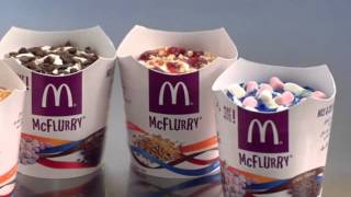 2011 McDonalds McFlurry TVC [upl. by Anibor]