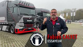 Essai du camion électrique MAN eTruck [upl. by Gem]