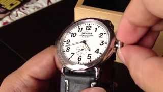 How To Set The Time on the Shinola Watch [upl. by Keri]