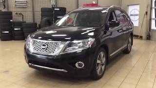 2013 Nissan Pathfinder Platinum Review [upl. by Ahsiuqram454]